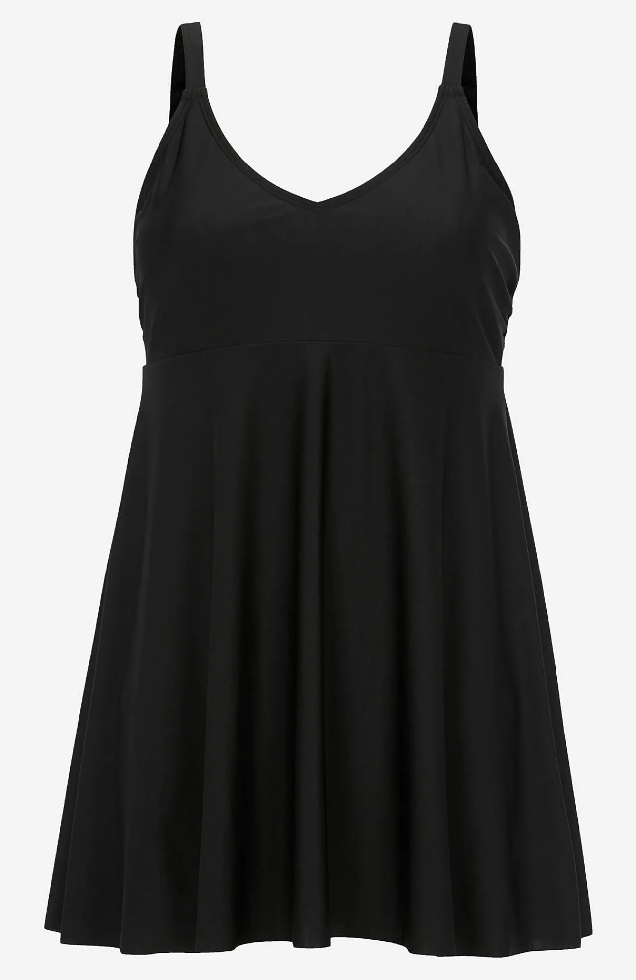 New Baddräktsklänning med vadderade kupor Badkläder|Plus Size