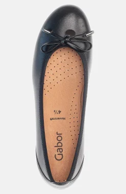 Ballerinasko med rosettdetalj Ballerinaskor|Skinnskor