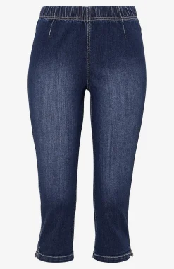 Sale Bekväm capribyxa Byxor|Jeans