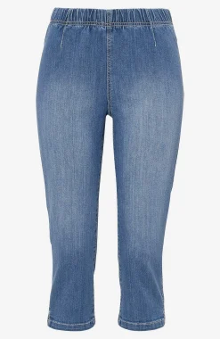 Hot Bekväm capribyxa Byxor|Jeans