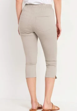 New Bekväm capribyxa i bomullstwill Leggings|Byxor