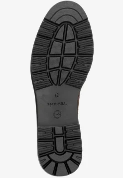 Bekväm mockaloafer med kedjedetalj Skinnskor|Loafers
