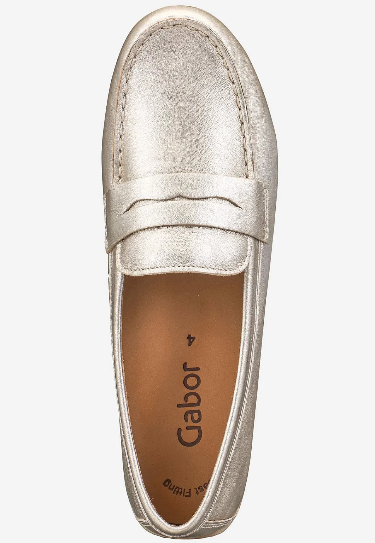 Hot Bekväm skinnloafer Loafers