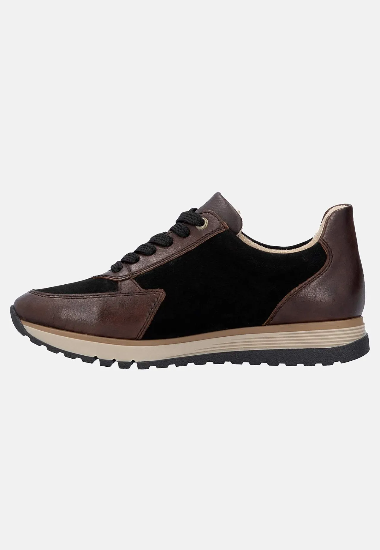 Discount Bekväm sneaker i skinn Sneakers|Skinnskor