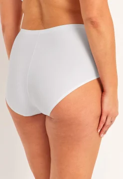Clearance Bekväm trosa med hög midja 3-pack Basplagg|Plus Size