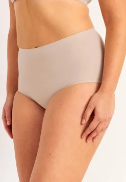 Clearance Bekväm trosa med hög midja 3-pack Basplagg|Plus Size