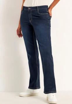 Discount Bekväma stretchjeans med rakt ben Jeans|Jeansplagg
