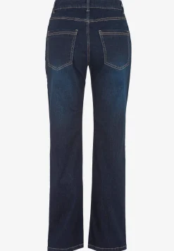 Discount Bekväma stretchjeans med rakt ben Jeans|Jeansplagg