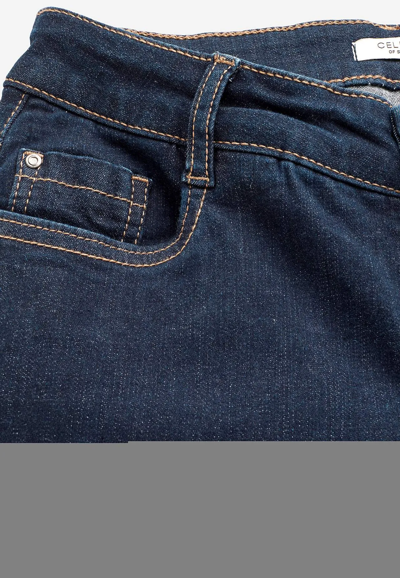 Discount Bekväma stretchjeans med rakt ben Jeans|Jeansplagg