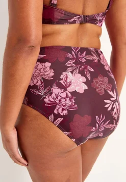 Hot Bikinitrosa med hög midja Badkläder|Plus Size