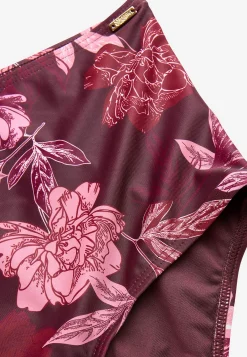 Hot Bikinitrosa med hög midja Badkläder|Plus Size