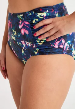Hot Bikinitrosa med hög midja Badkläder|Plus Size
