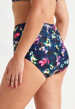Hot Bikinitrosa med hög midja Badkläder|Plus Size