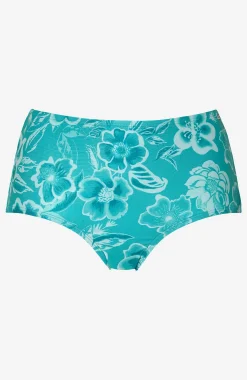 Clearance Bikinitrosa med hög midja Badkläder|Plus Size