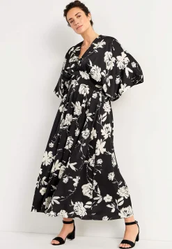 Clearance Blommig maxiklänning Klänningar & Kjolar|Festkläder
