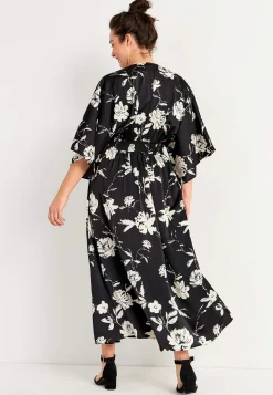 Clearance Blommig maxiklänning Klänningar & Kjolar|Festkläder