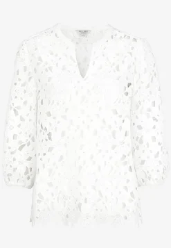 Discount Blommönstrad spetsblus Toppar & T-Shirts|Skjortor & Blusar