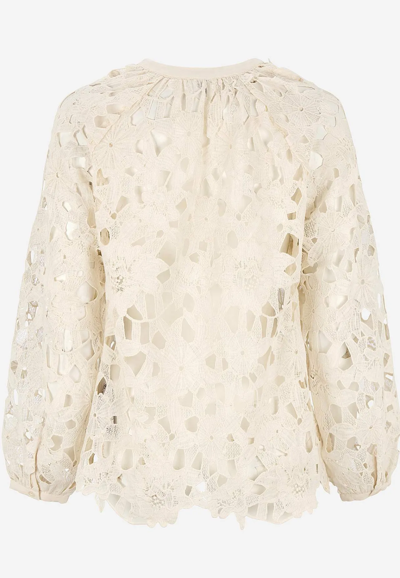 Clearance Blommönstrad spetsblus Toppar & T-Shirts|Skjortor & Blusar