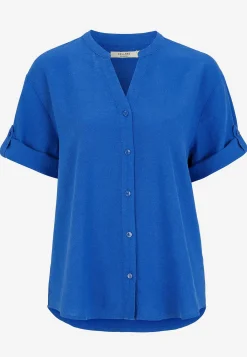 Clearance Blus i linnemix Toppar & T-Shirts|Skjortor & Blusar