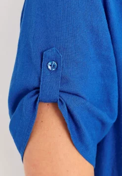 Clearance Blus i linnemix Toppar & T-Shirts|Skjortor & Blusar