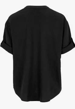 Blus i linnemix Toppar & T-Shirts|Skjortor & Blusar
