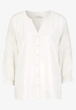 Clearance Blus med brodyr Skjortor & Blusar|Plus Size