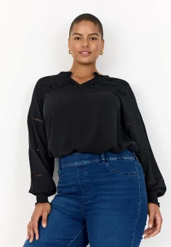 New Blus med brodyr Tröjor & Cardigans|Skjortor & Blusar