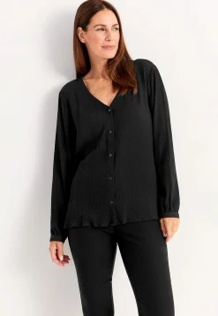 Sale Blus med crepe-kvalitet Skjortor & Blusar|Plus Size