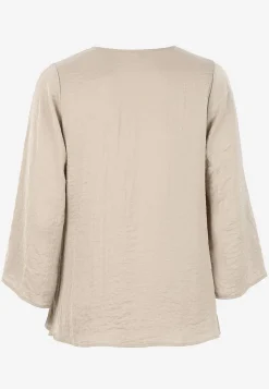 Clearance Blus med knytband Skjortor & Blusar|Festkläder