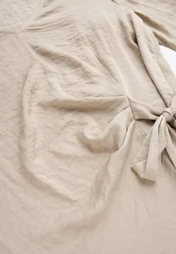 Clearance Blus med knytband Skjortor & Blusar|Festkläder
