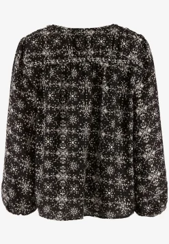 Discount Blus med strukturväv Skjortor & Blusar