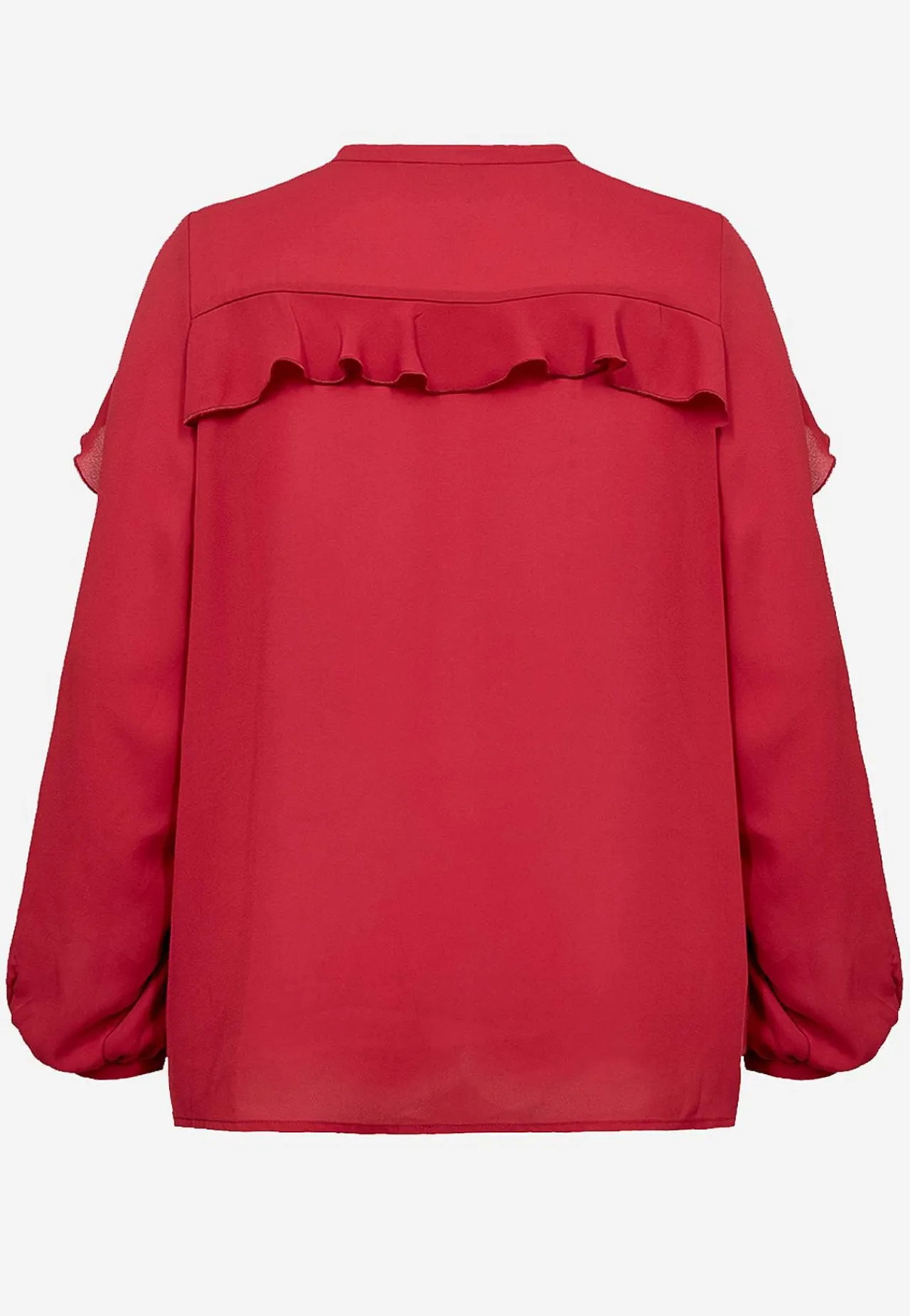 Sale Blus med volanger Skjortor & Blusar|Festkläder
