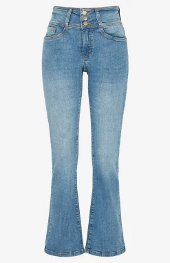 Hot Bootcut jeans med hög midja Jennifer Byxor|Jeans