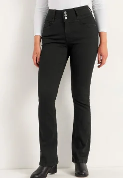Sale Bootcut jeans med hög midja Jennifer Byxor|Jeans
