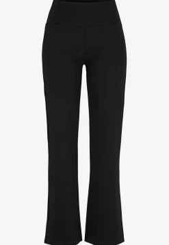 Bootcut-byxa Premium i Punto di Roma-trikå Mona Byxor|Matchande Set