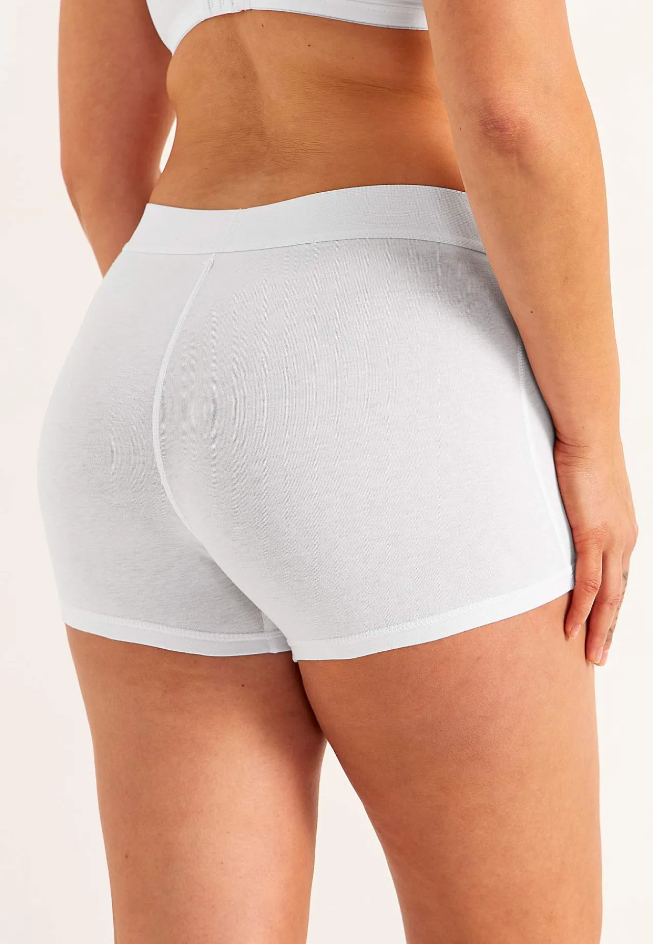 Outlet Boxertrosa i bomullsmix 3-pack Basplagg|Plus Size
