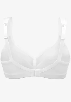 Outlet Bygellös bh i ekologisk bomull Faitrade net cotton Bh