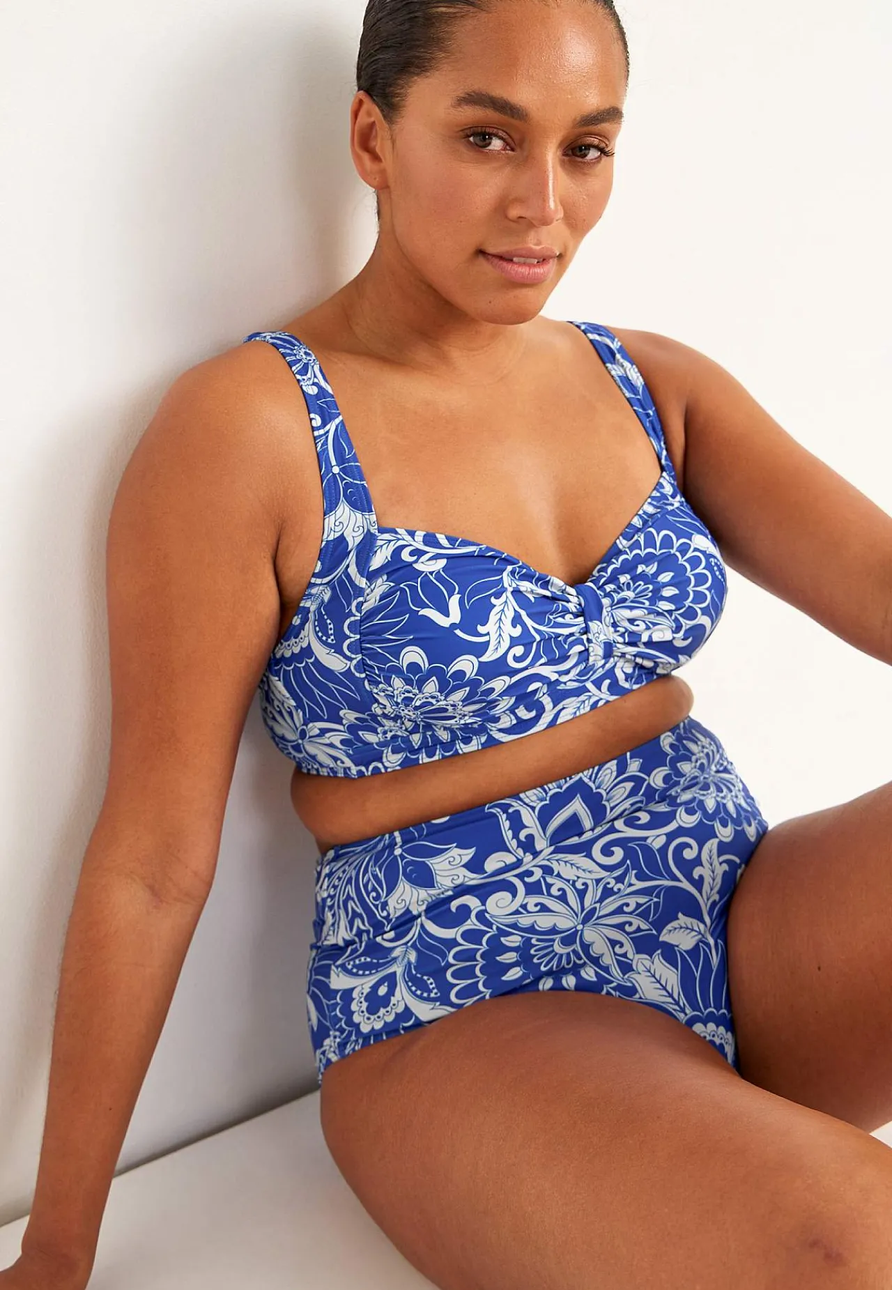 Online Bygellös bikini-bh Badkläder|Plus Size