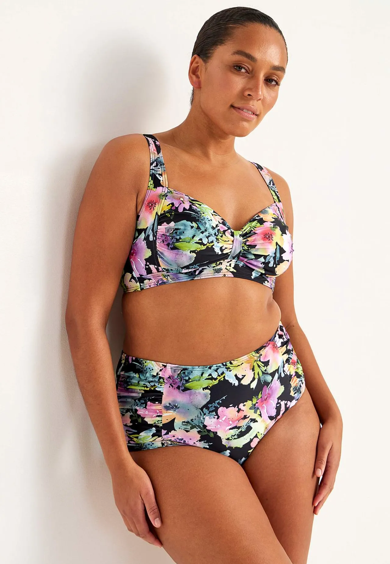 Outlet Bygellös bikini-bh Badkläder|Plus Size