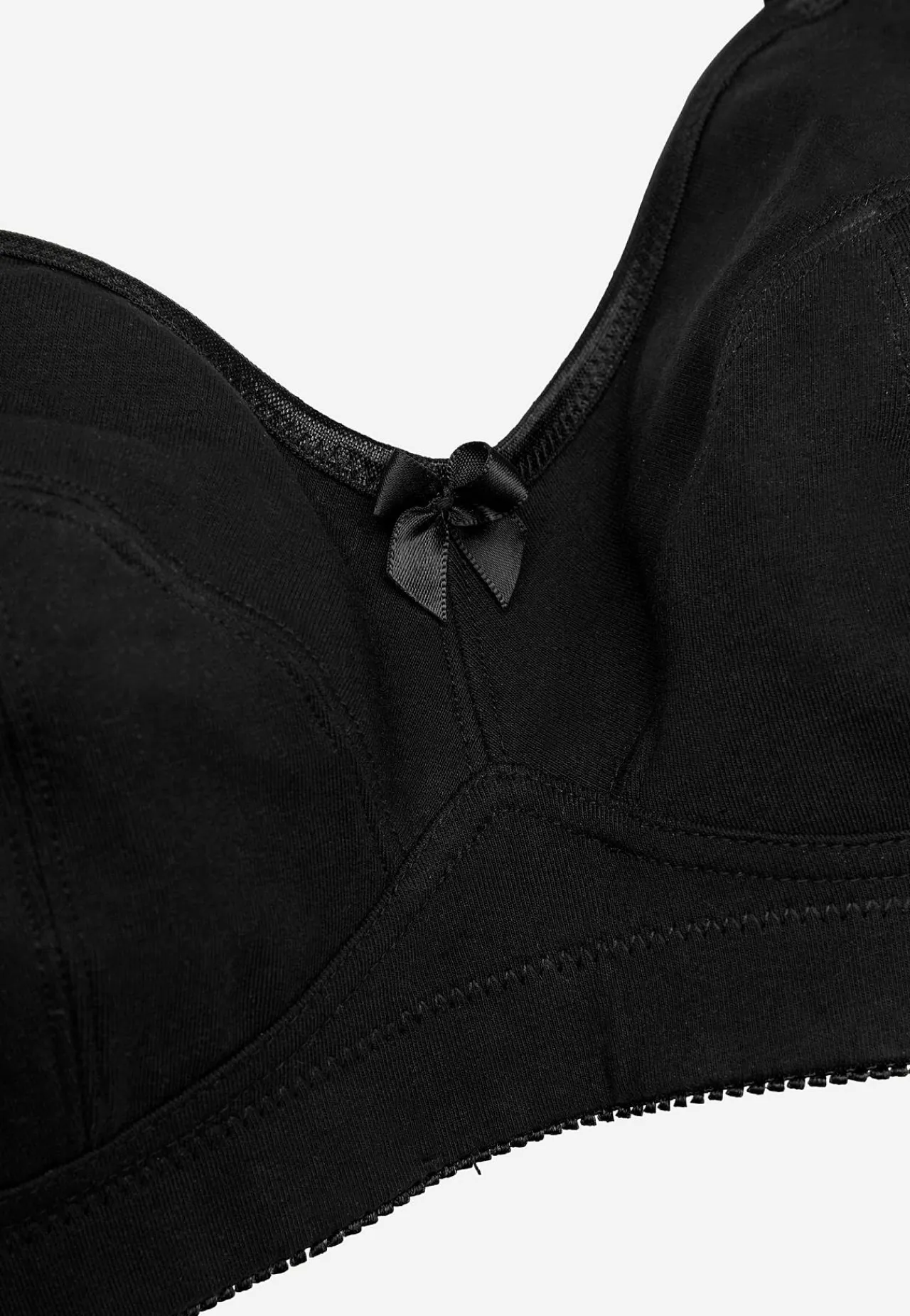 Discount Bygellös mjuk-bh i bomull Basplagg|Plus Size