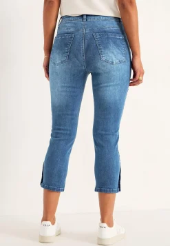 New Caprijeans med femficksdesign Byxor|Jeans