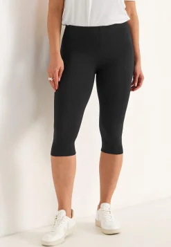 Hot Caprileggings i trikå Leggings|Byxor