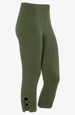 Sale Caprileggings med fina detaljer 2-pack Leggings|Byxor