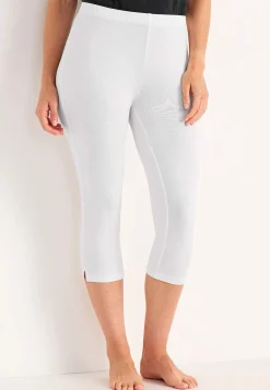 Online Caprileggings med sidoslitsar Leggings|Byxor