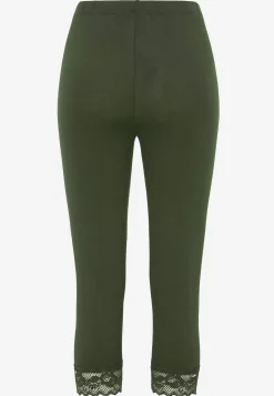 Hot Caprileggings med spets susanne Leggings|Byxor