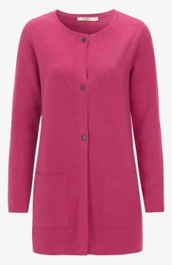 Hot Cardigan i bomull Tröjor & Cardigans|Stickat