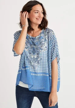 Outlet Chiffongblus Skjortor & Blusar|Plus Size