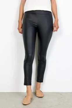 Sale Coatad dra på-byxa Leggings|Byxor