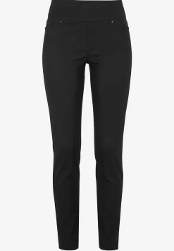 Clearance Coatade jeggings med smala ben Byxor|Festkläder