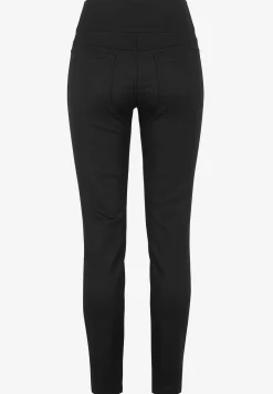 Clearance Coatade jeggings med smala ben Byxor|Festkläder